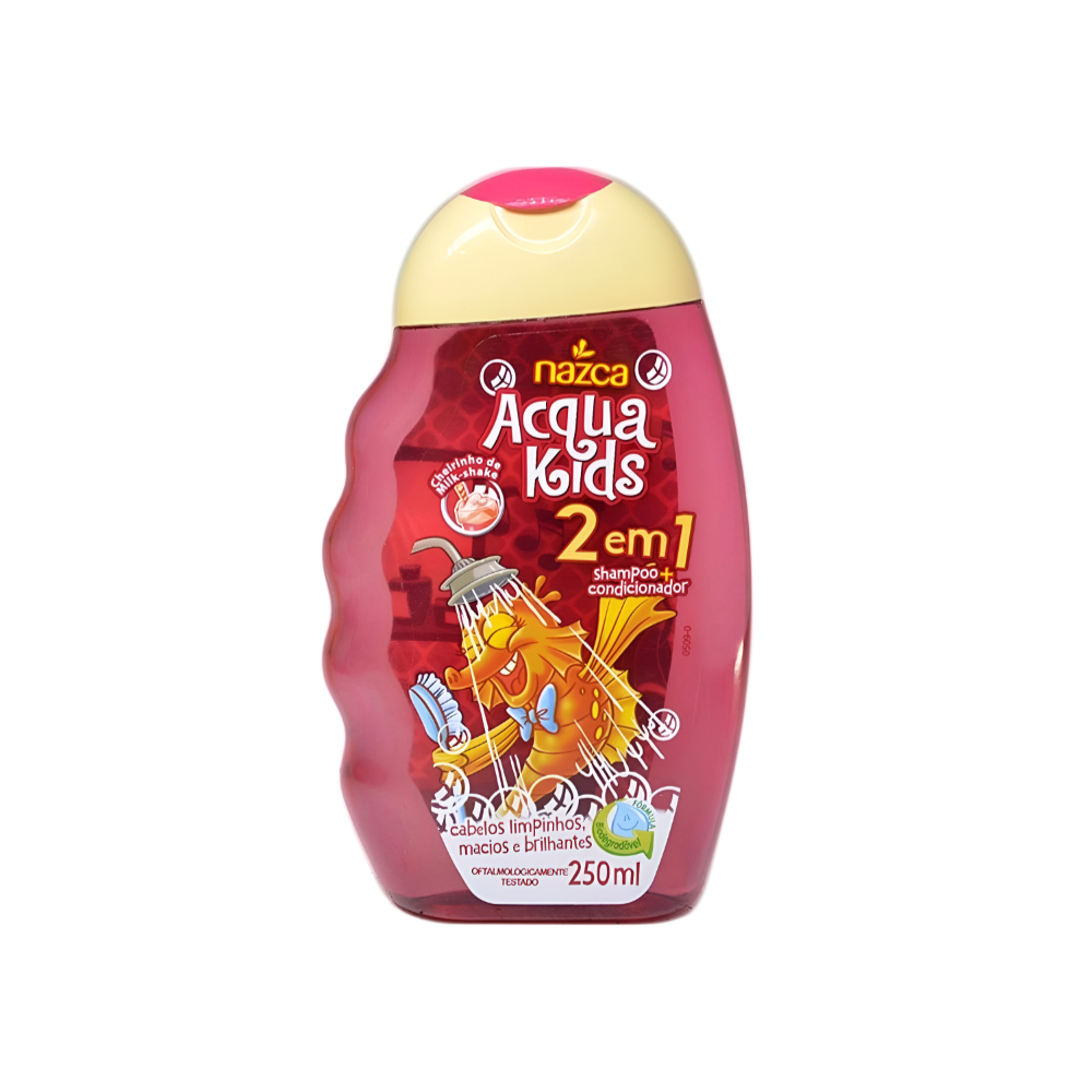Nazca Agua Kids Shampom Condicionador 2Em1 250ml