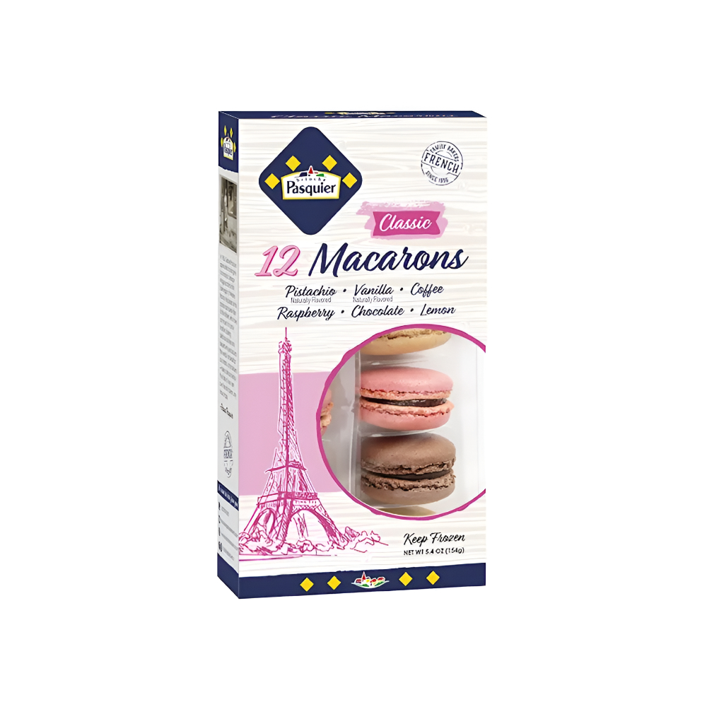 Pasquier Macarons Bolachas 154g