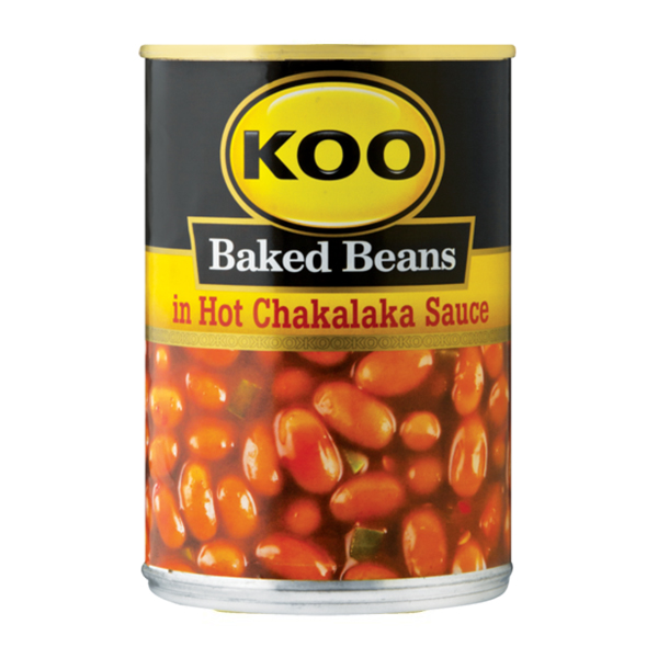 Koo Baked Beans H/Chakalaka 410Gr