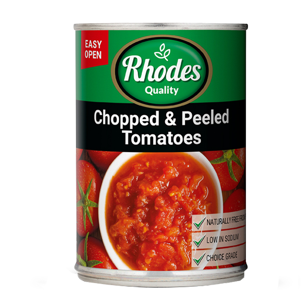 Tomate Picado E Descascado Rhodes 410g