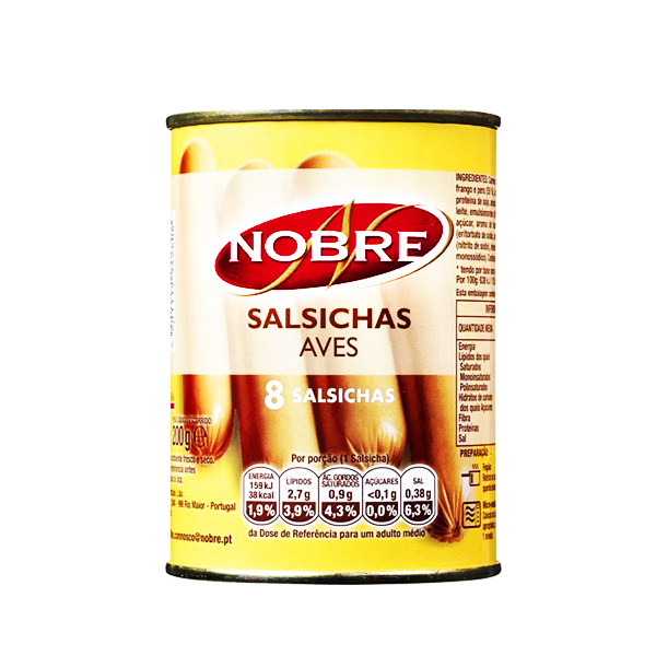 Nobre Salsichas De Aves 8un