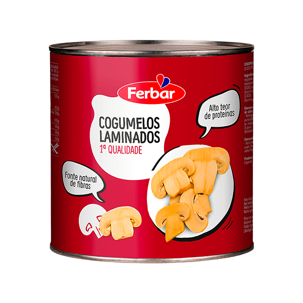 Cogumelos Compal 290g Laminados