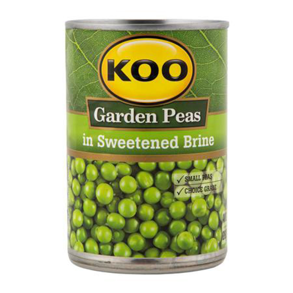 Koo Garden Peas In Sweetened Brine 400Gr