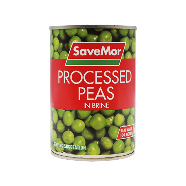 Savemor Processed Peas In Brine 410g
