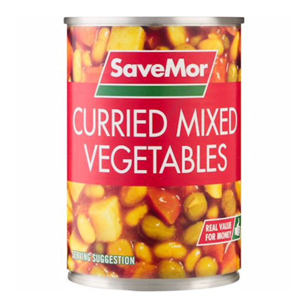 Savemor Curried Mixed Vegetables 410Gr