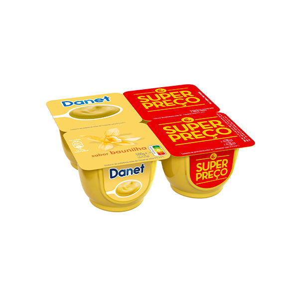 Danet Baunilha Sobremesa Lactea 500g