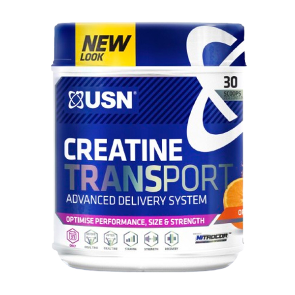 Usn Creatine Transporte 650Gr Laranja
