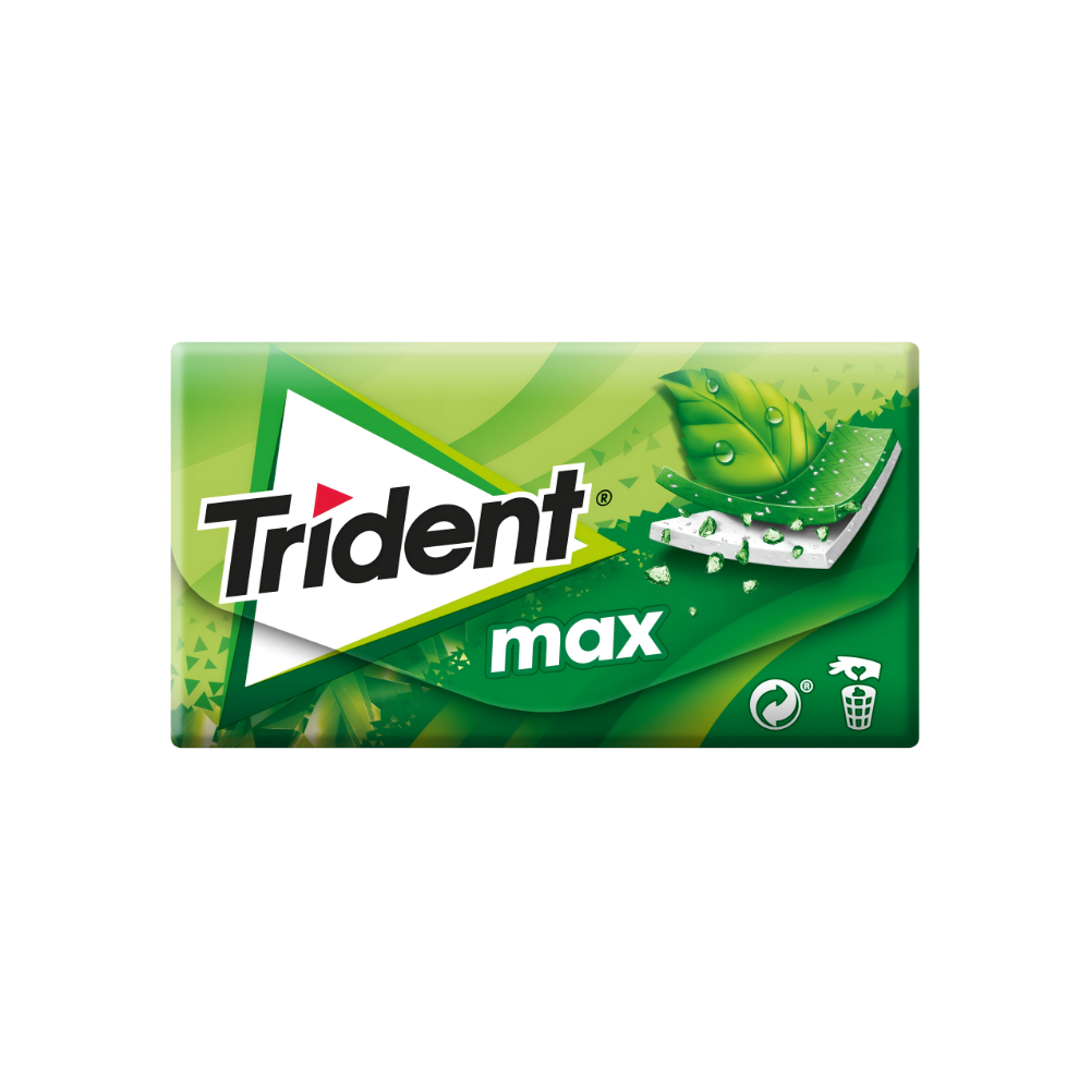 Trident Fresh Peppermint Verde