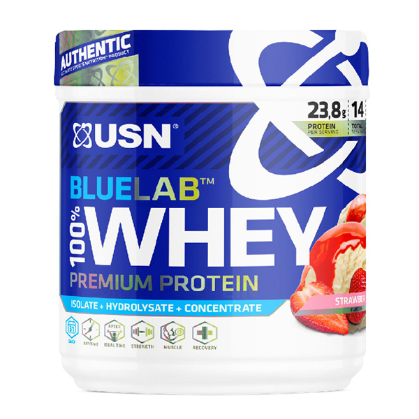 Usn Blue Lab 100%Whey Strawberry 454Gr