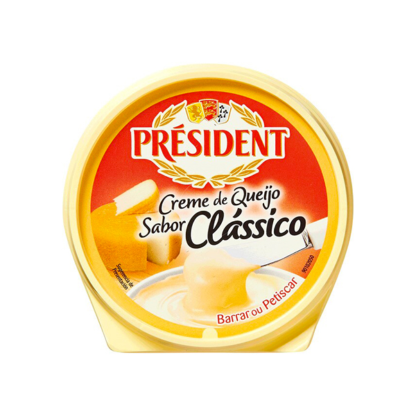 President Creme De Queijo Classico 125g