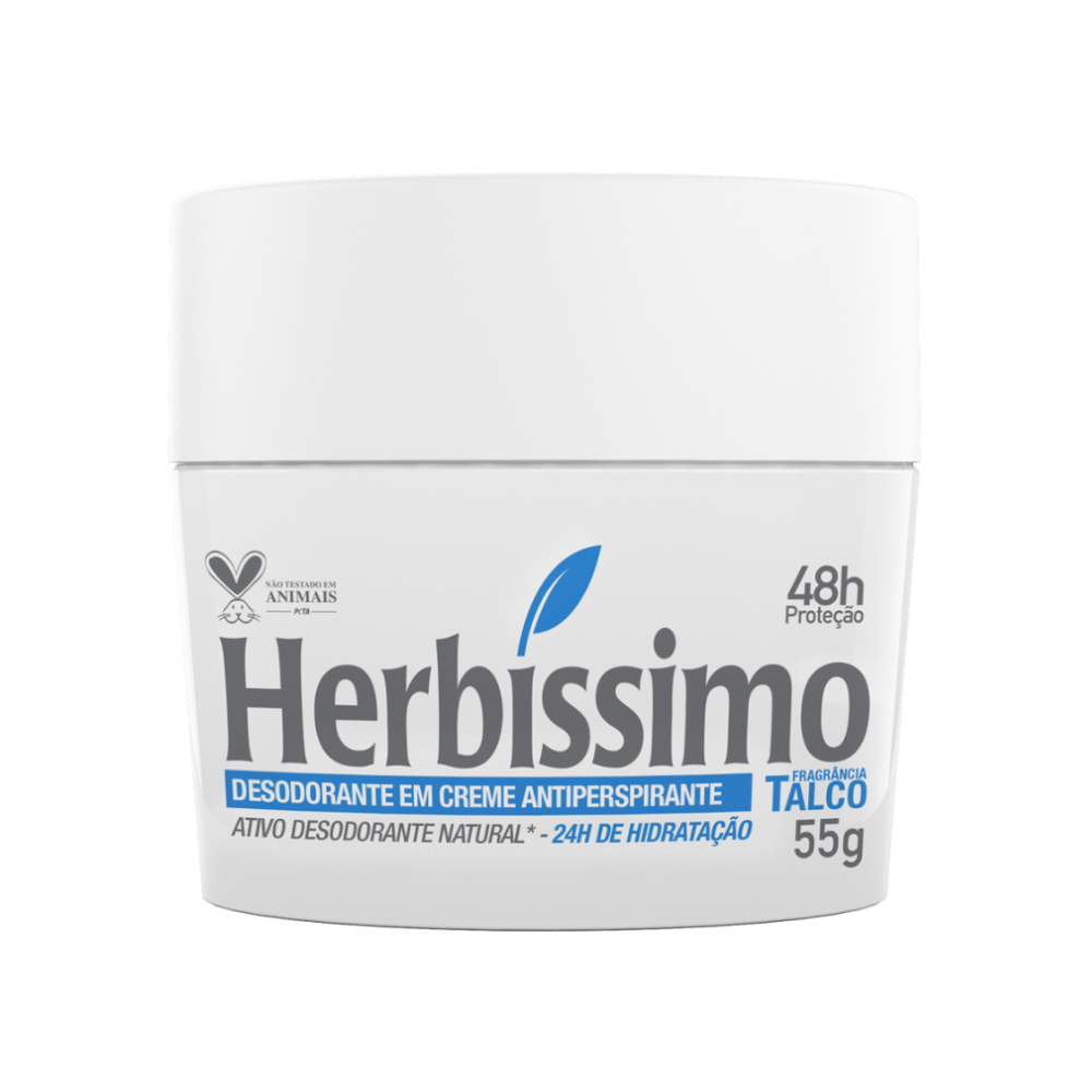 Herbissimo Cr?Me Desodorante Talco 55ml
