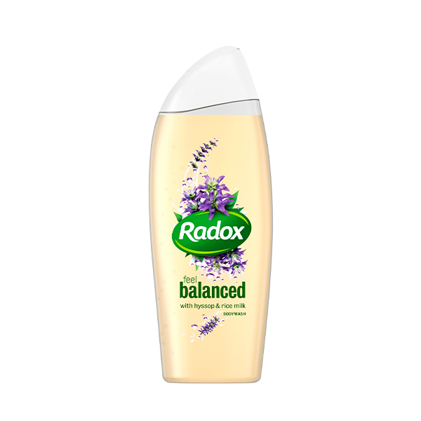 Radox Feel Balanced Hyssop & Rice Milk 400ml