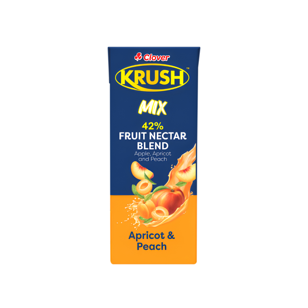 Krush Mix 42 Fruit Nectar Apricot E Peach 200ml