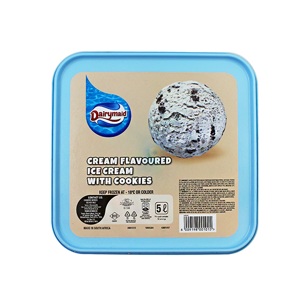 Sorvete Cookies Cream Fresh 5L