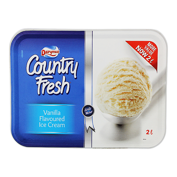Gelado Baunilha Lite Country Fresh 2L