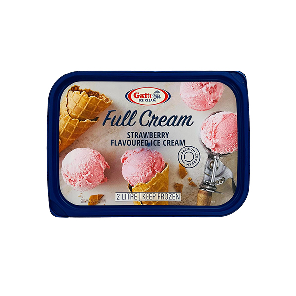 Gatti Sorvete Full Cream Strawberry 2L