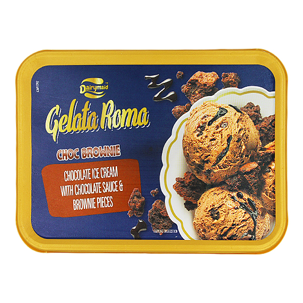 Dairymaid Gelado Roma Choc Brownie 1/5L