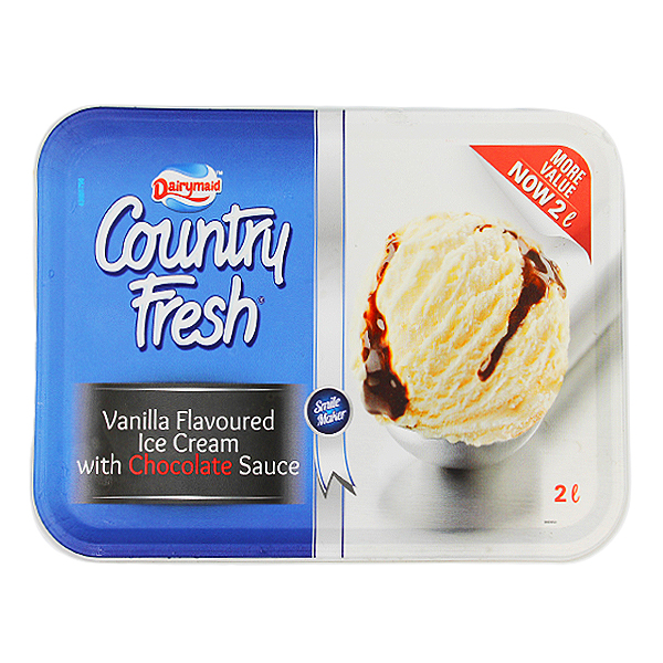 Country Fresh Gelado Vanilla&Choco/ Sauce 2L