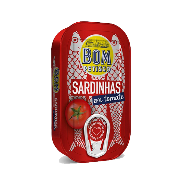 Bom Petisco Sardinha Em Tomate 120Gr