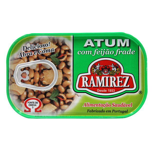 Ramirez Atum Posta Feijao Frade 120g