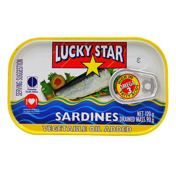 Lucky Star Sardinha In Oil 120g