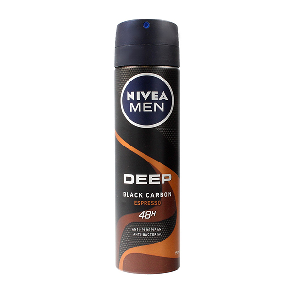 Nivea Men Spray Deep Black Carbon 150ml