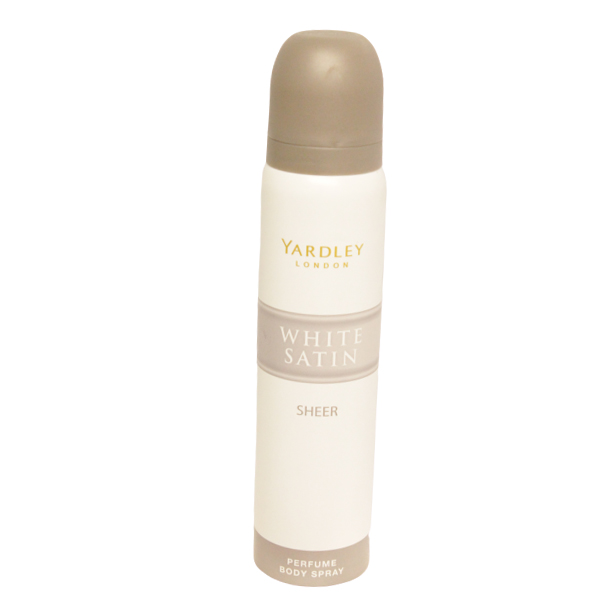 Yardley White Satin Sheer Body Spray 90 ml