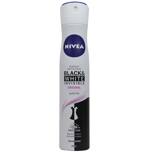 Nivea Black White Spray 200ml