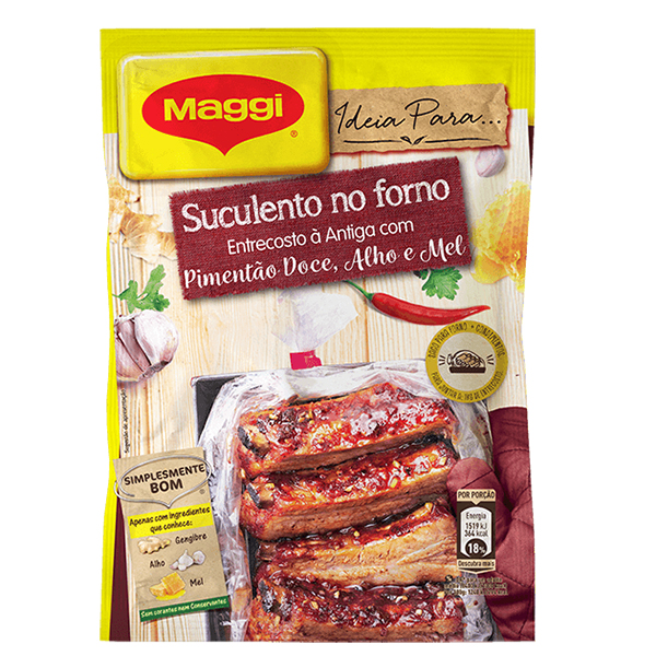 Maggi Pimentao Doce,Alho E Mel 30Gr