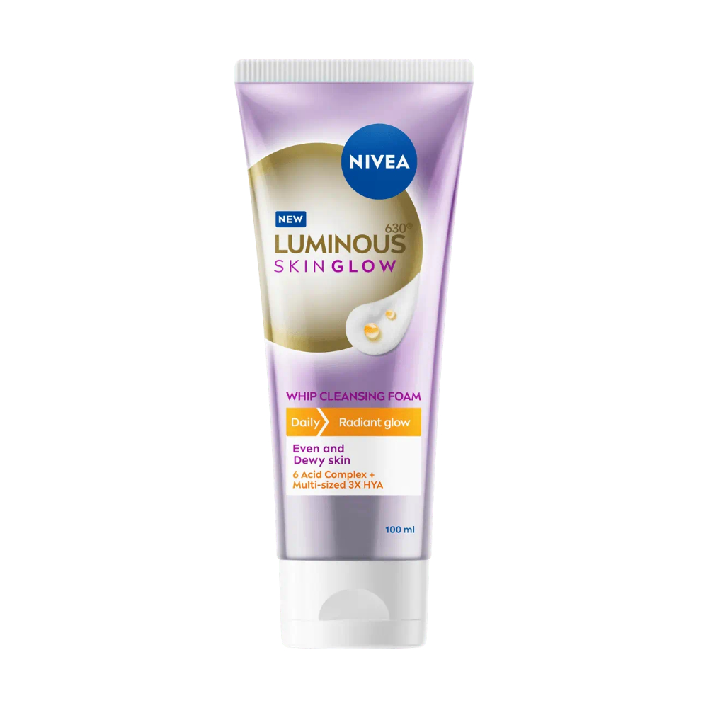 Nivea Luminous Skin Glow Whip Cleansing Foam 100ml