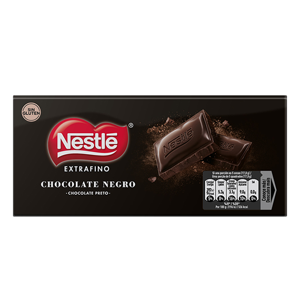 Nestle Extrafino Chocolate Negro 125g
