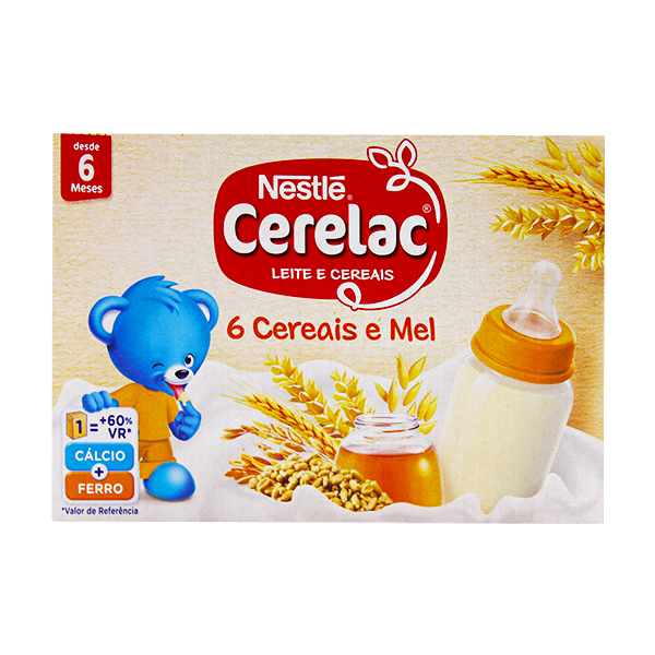 Nestle Cerelac 6 Cereais E Mel 200ml
