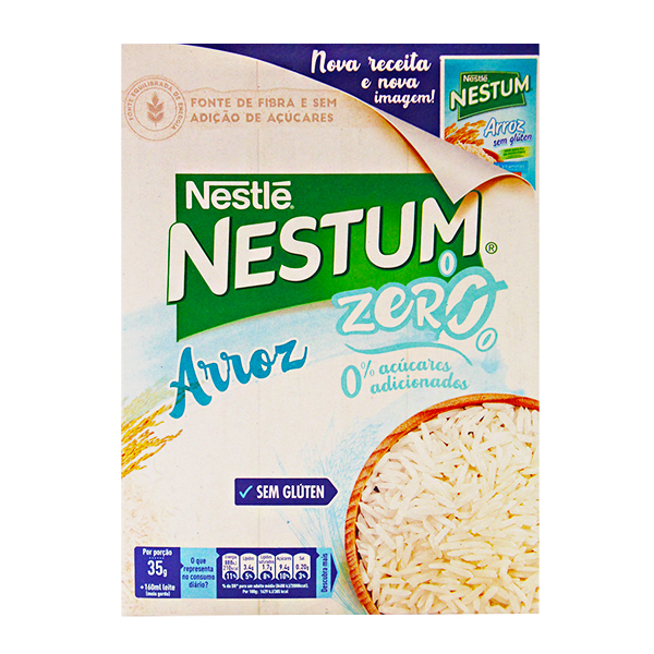 Nestle Nestum Arroz Zero Acucar 250Gr