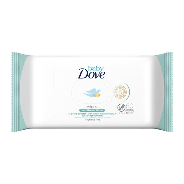 Dove Baby Wipes Sensitive Moisture 50S
