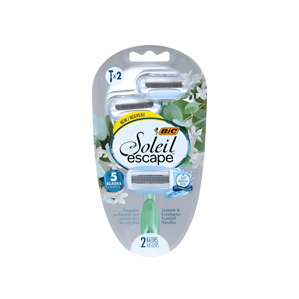 Bic Soleil Escape 5 Blades Lames 2S