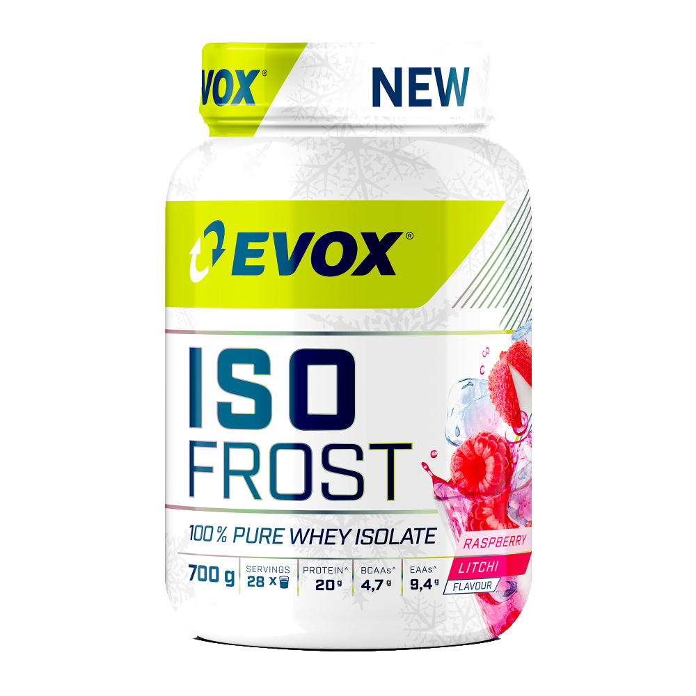Evox Iso Frost 100%Pure Whey Raspberry 700Gr