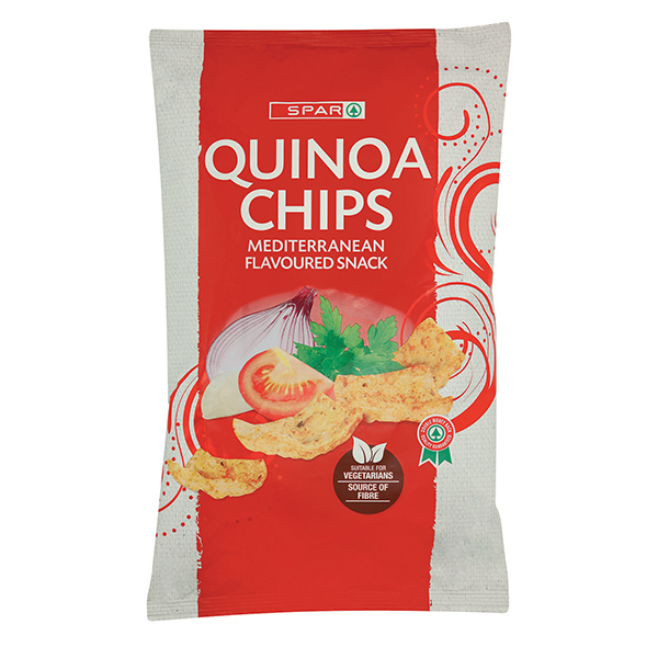 Spar Quinoa Chips Mediterranean Snack 100Gr