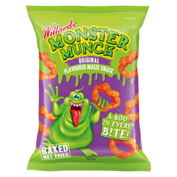 Willards Monster Munch Original Maize 100g