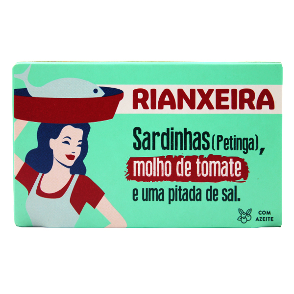 Rianxeira Sardinha Em Molho De Tomate 81Gr