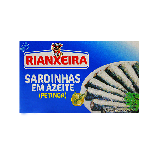 Rianxeira Sardinhas Em Azeite Petinga 81Gr