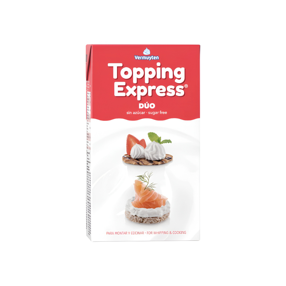 Vermuyten Topping Express Natas Duo Sem Acucar 1L