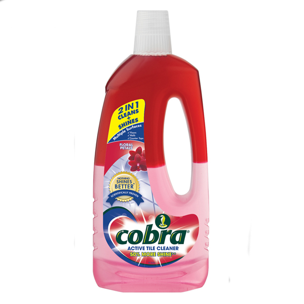 Cobra Active Tile Cleaner Florar Petals 750ml