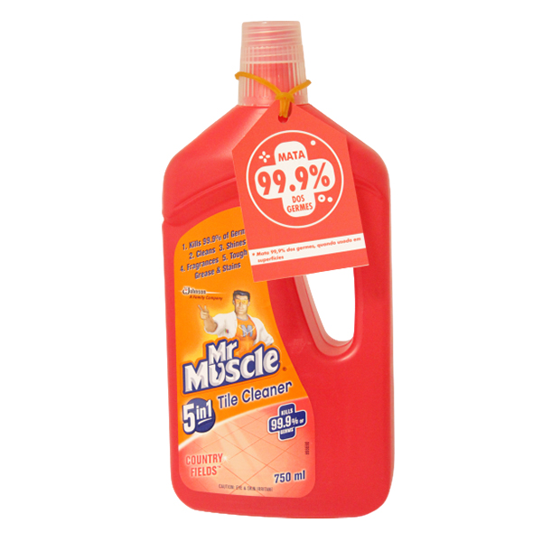 Mr.muscle Tile Cleaner 5In1 Country 750ml