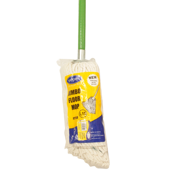Teepee Mop Jumbo Rosca Metal C/Cabo L15