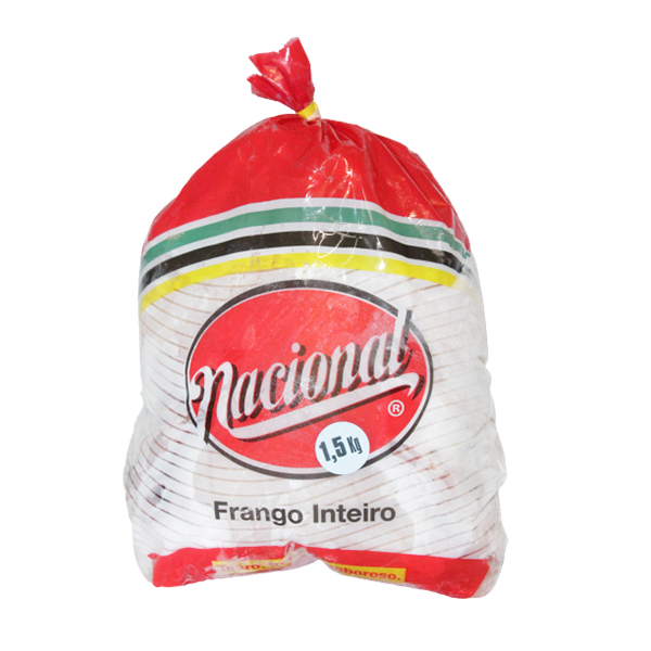 Frango Inteiro Cong. S/Miudezas 1500g