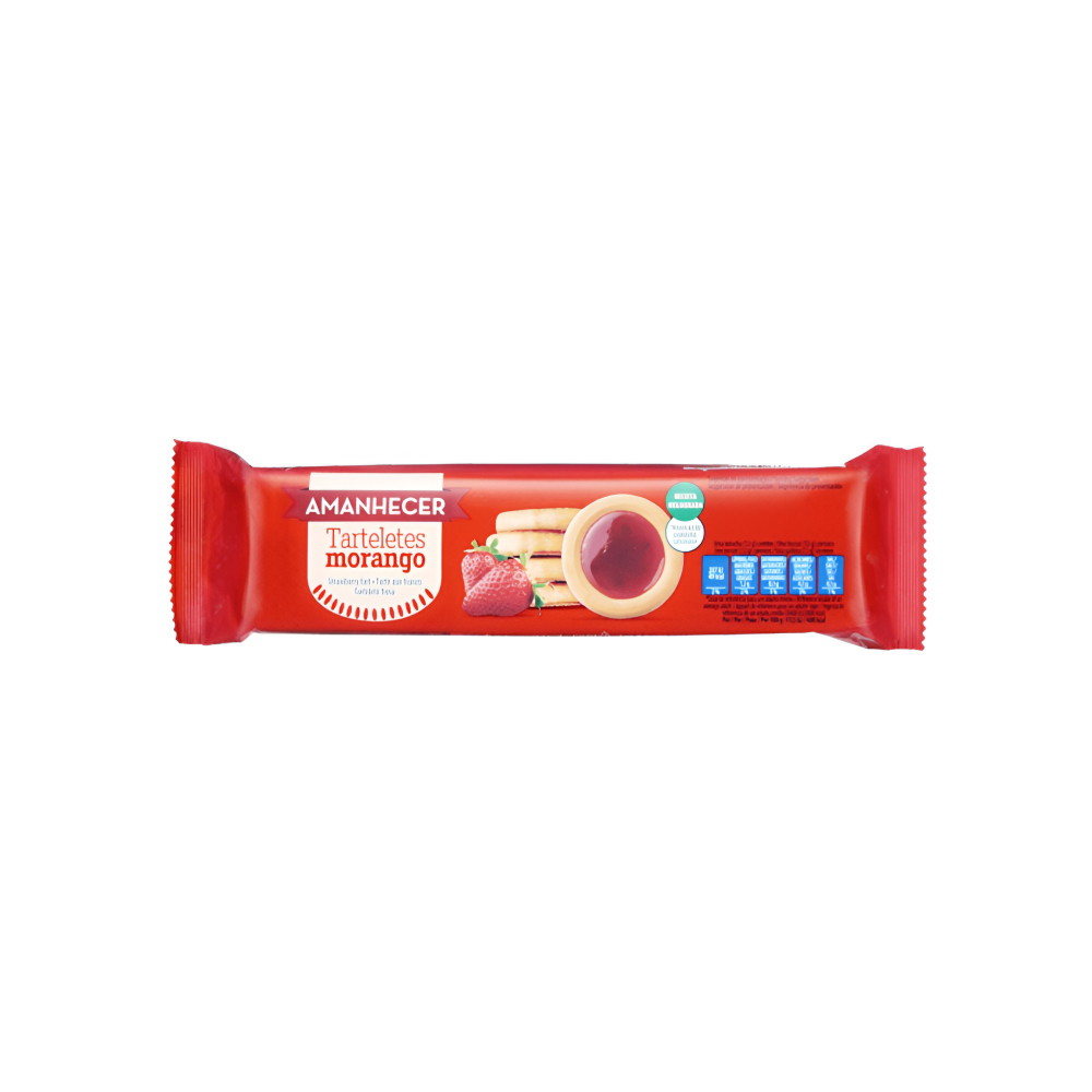 Amanhecer Tartelete Morango 96g
