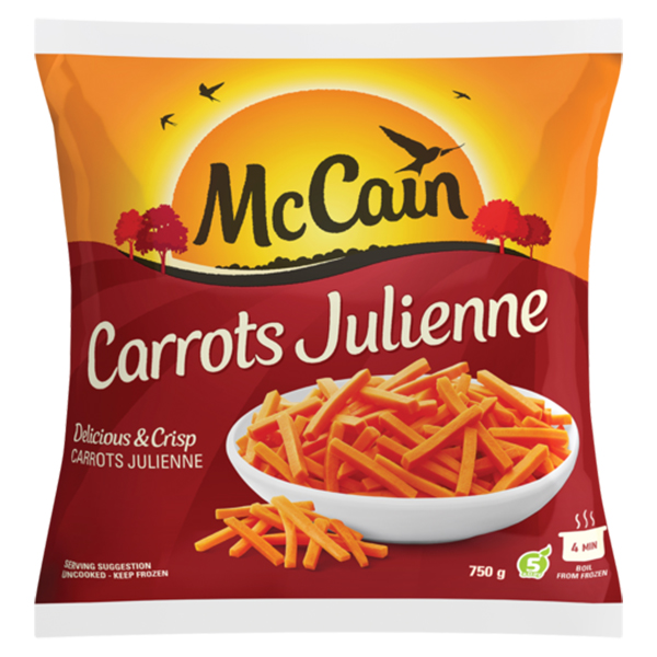 Mccain Carrots Julienne 750Gr