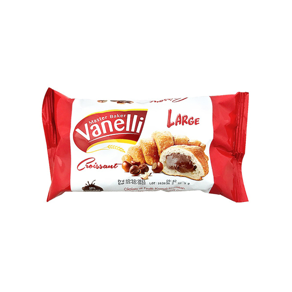 Vanelli Croissant With Chocolate And Hazenult Cream 240g