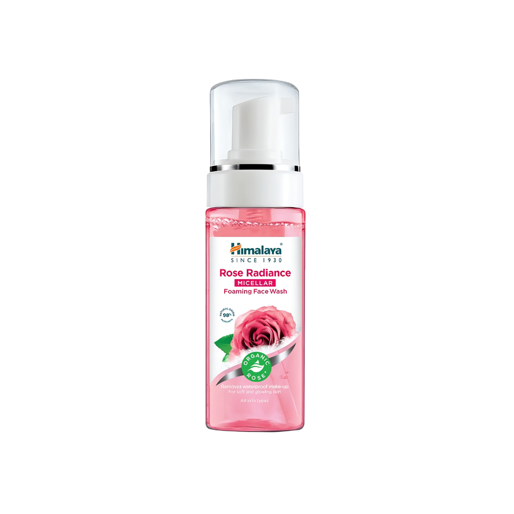 Himalaya Rose Radiance Micellar Foaming Face Wash 60ml