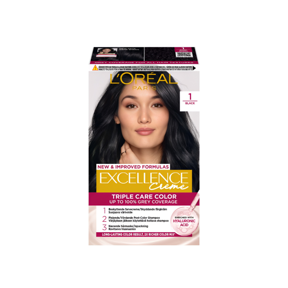 L’oreal Paris Exc. Creme 1 Negro Preto